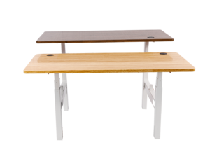 2 seats  3 stages dual motor standing desk  